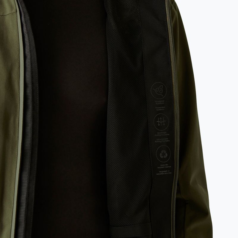 Pánská softshellová bunda REGATTA Birchdale II olive night/black 9