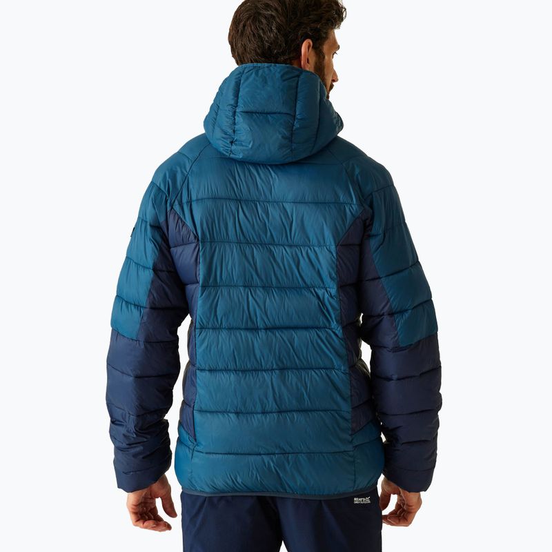 Pánská zateplená bunda REGATTA Hooded Dalent moonlight denim/navy 3