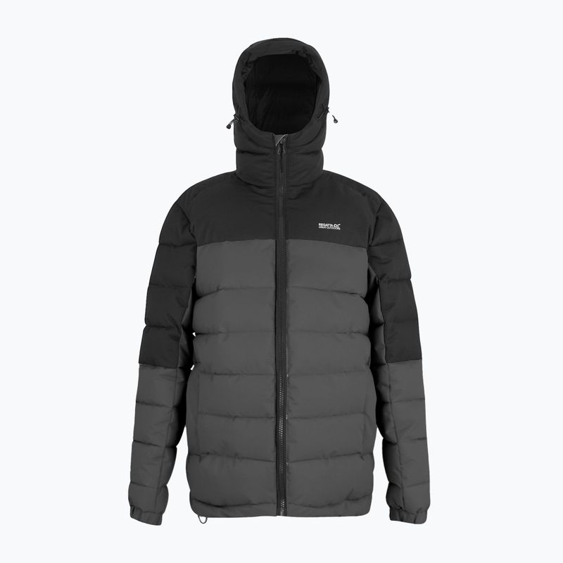 Pánská zateplená bunda REGATTA Aldthron ash/black 8