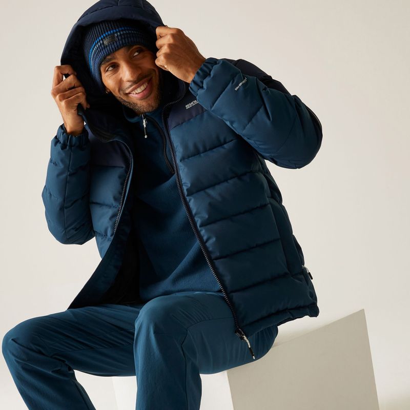 Pánská zateplená bunda REGATTA Aldthron moonlight denim/navy 11