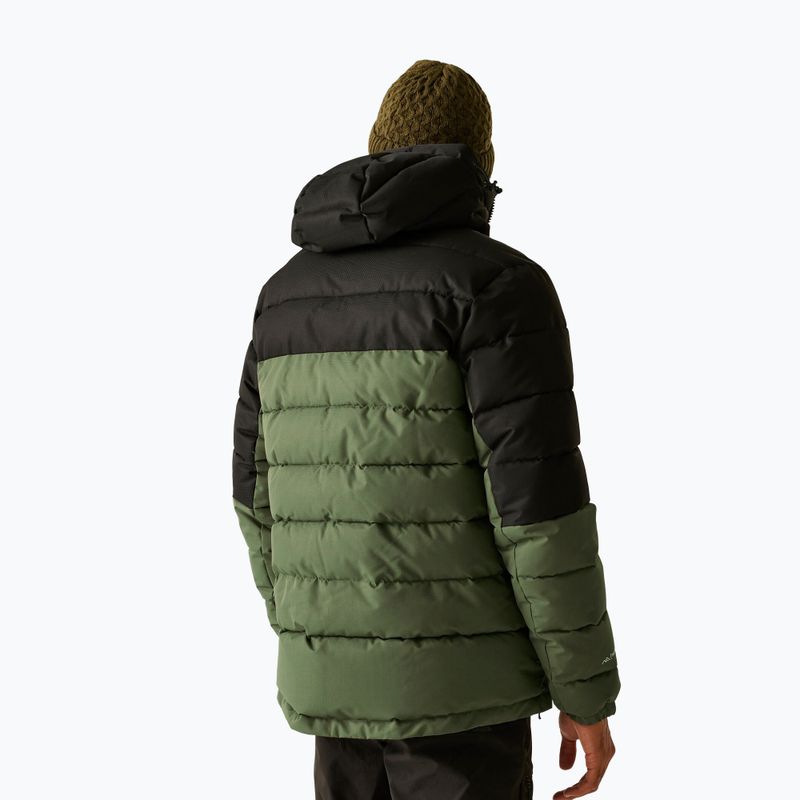 Pánská zateplená bunda REGATTA Aldthron olive night/black 3