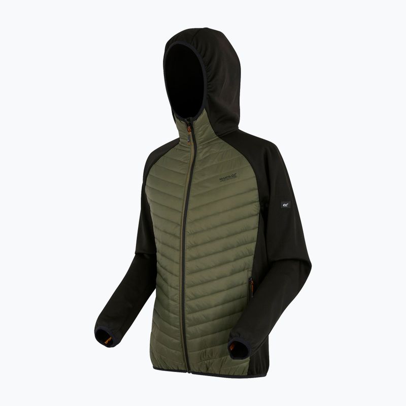 Pánská hybridní bunda REGATTA Andreson Hybrid olive/night black 8