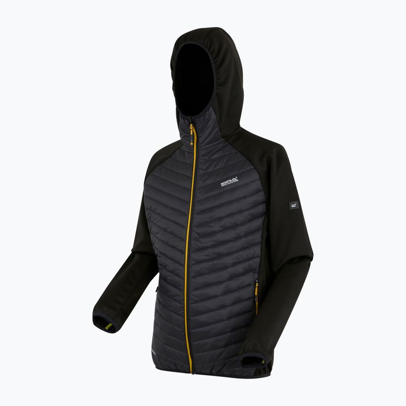 Pánská hybridní bunda REGATTA Andreson Hybrid black/ash/gold flake 7