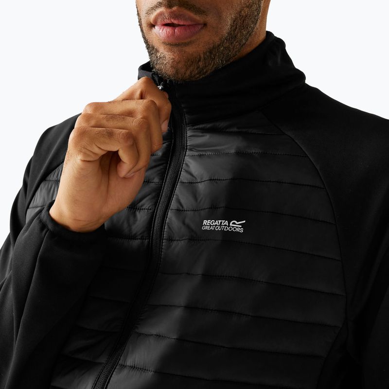 Pánská hybridní bunda Regatta Clumber Hybrid black 4