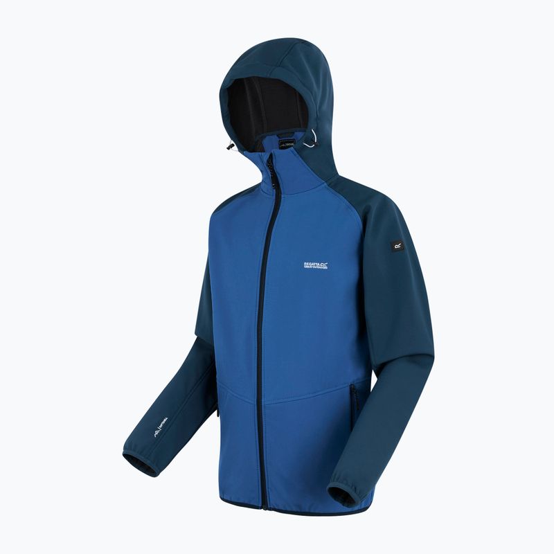 Pánská softshellová bunda REGATTA Arec III snorkel blue/moonlight denim 9