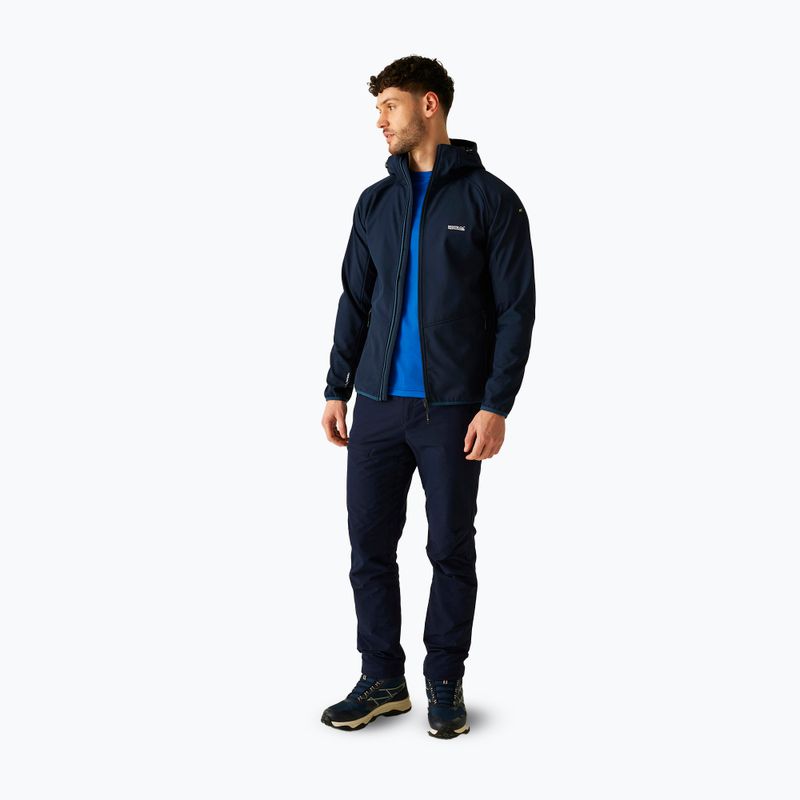 Pánská softshellová bunda REGATTA Arec III navy/moonlight denim 2