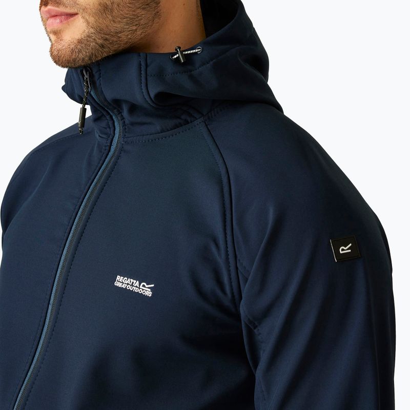 Pánská softshellová bunda REGATTA Arec III navy/moonlight denim 4
