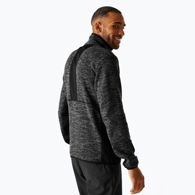 Pánská mikina REGATTA Baslinn ash marl/black 3