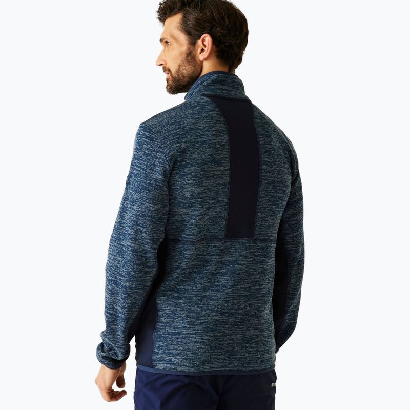 Pánská mikina REGATTA Baslinn moonlight denim marl/navy 3