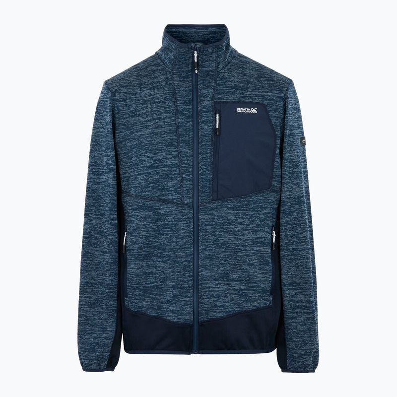 Pánská mikina REGATTA Baslinn moonlight denim marl/navy 5