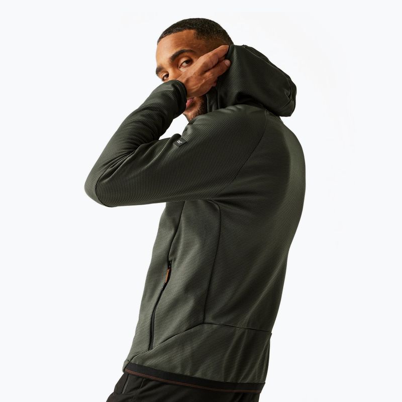 Pánská mikina REGATTA Everet olive night 3