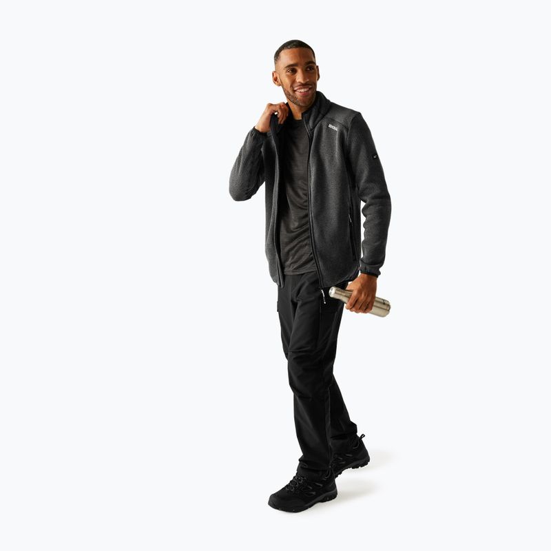 Pánská fleecová mikina REGATTA Torrens black 2