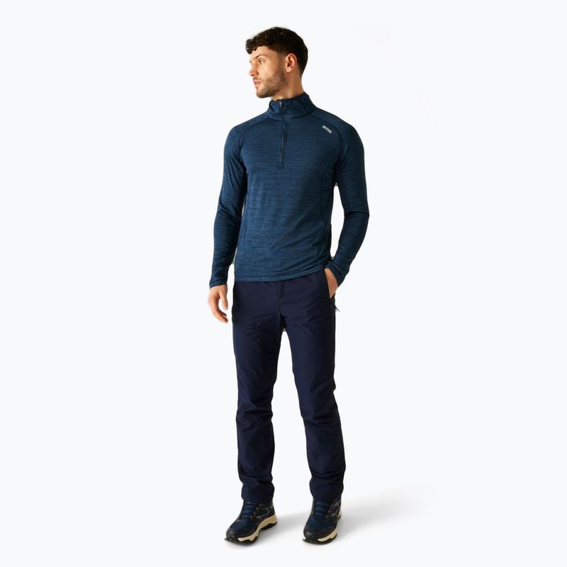 Pánská fleecová mikina REGATTA Yonder II moonlight denim 2