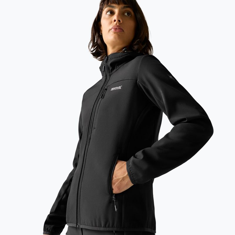 Dámská softshellová bunda REGATTA Ossek black 3