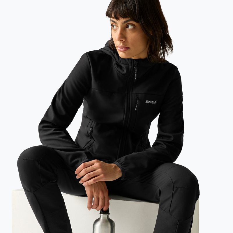 Dámská softshellová bunda REGATTA Ossek black 5