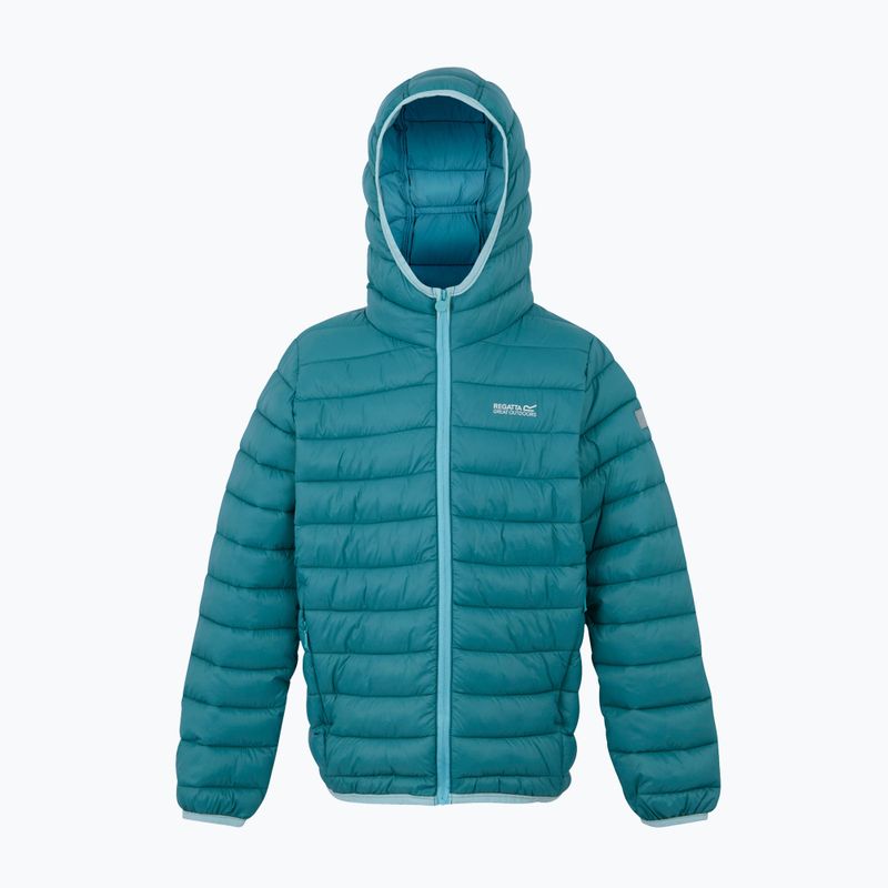 Dětská bunda REGATTA Hooded Marizion storm blue/nordic blue