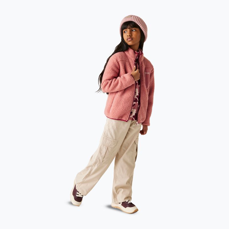 Dětská mikina REGATTA Frankie Warm dusty rose 2
