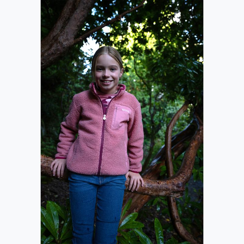 Dětská mikina REGATTA Frankie Warm dusty rose 10