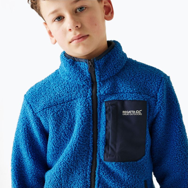 Dětská mikina REGATTA Frankie Warm snorkel blue 4