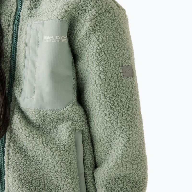 Dětská mikina REGATTA Frankie Warm green haze 6