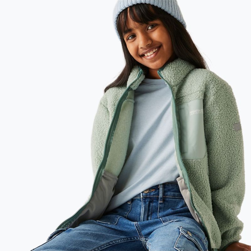 Dětská mikina REGATTA Frankie Warm green haze 7