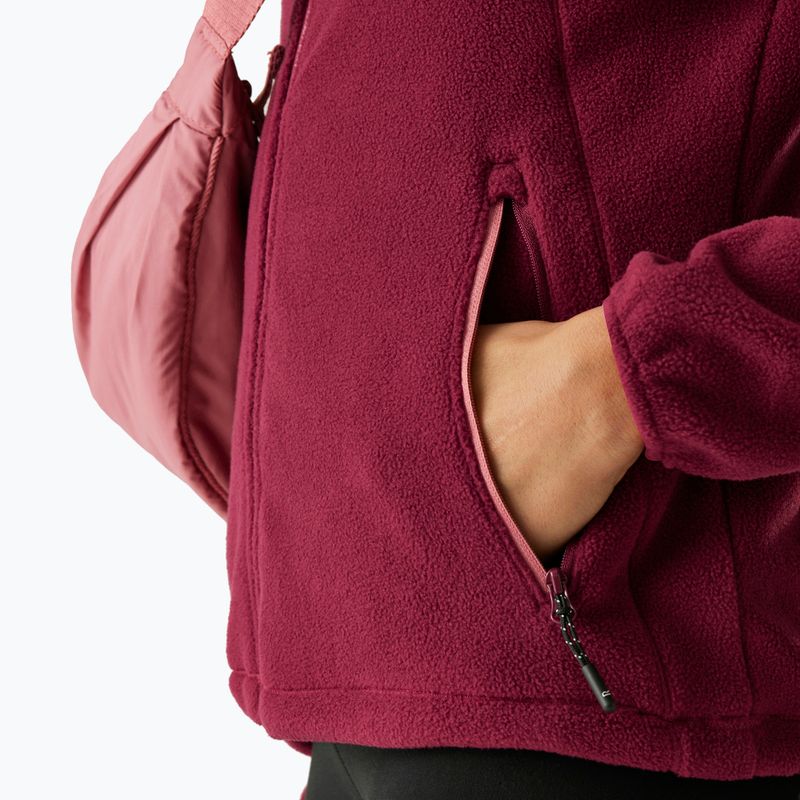 Dámská fleecová mikina REGATTA Floreo IV dark pimento 4