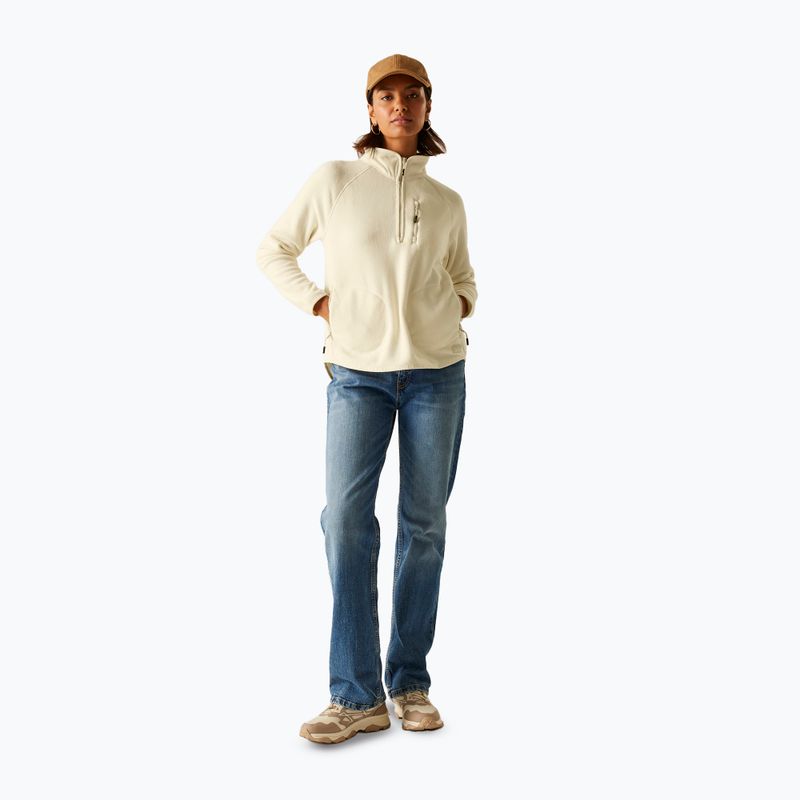 Dámská fleecová mikina REGATTA Frankie Half Zip light vanilla 2