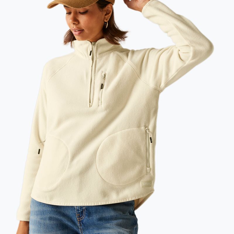 Dámská fleecová mikina REGATTA Frankie Half Zip light vanilla 4