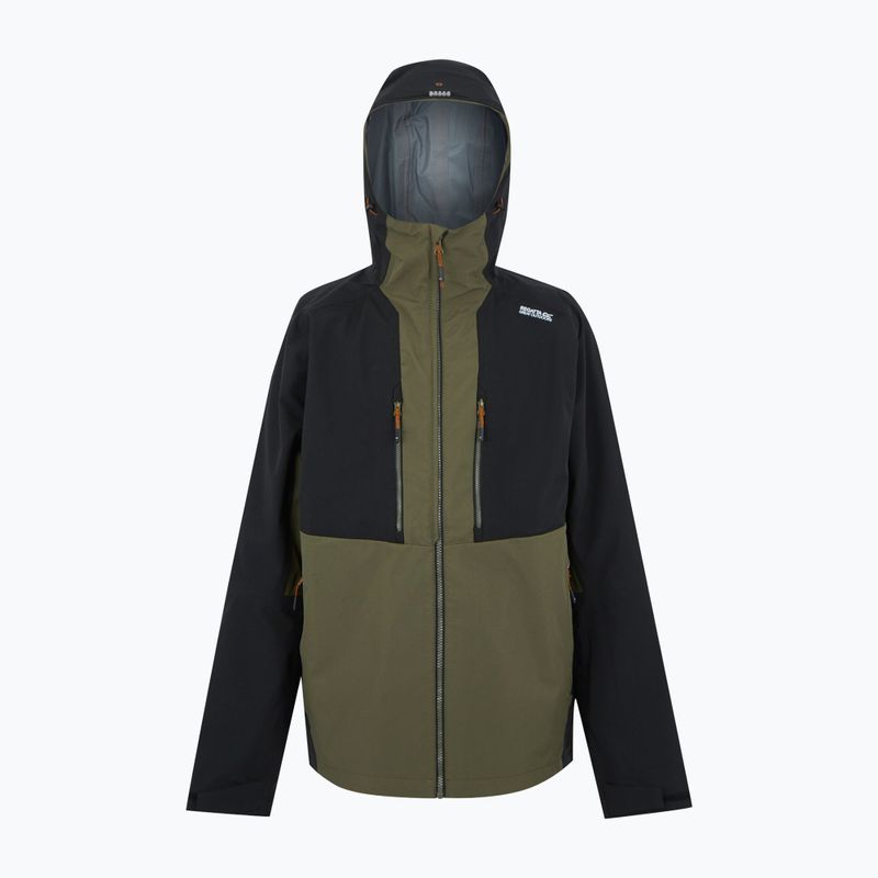 Pánská bunda 3v1 REGATTA Sacramento olive night/black 10