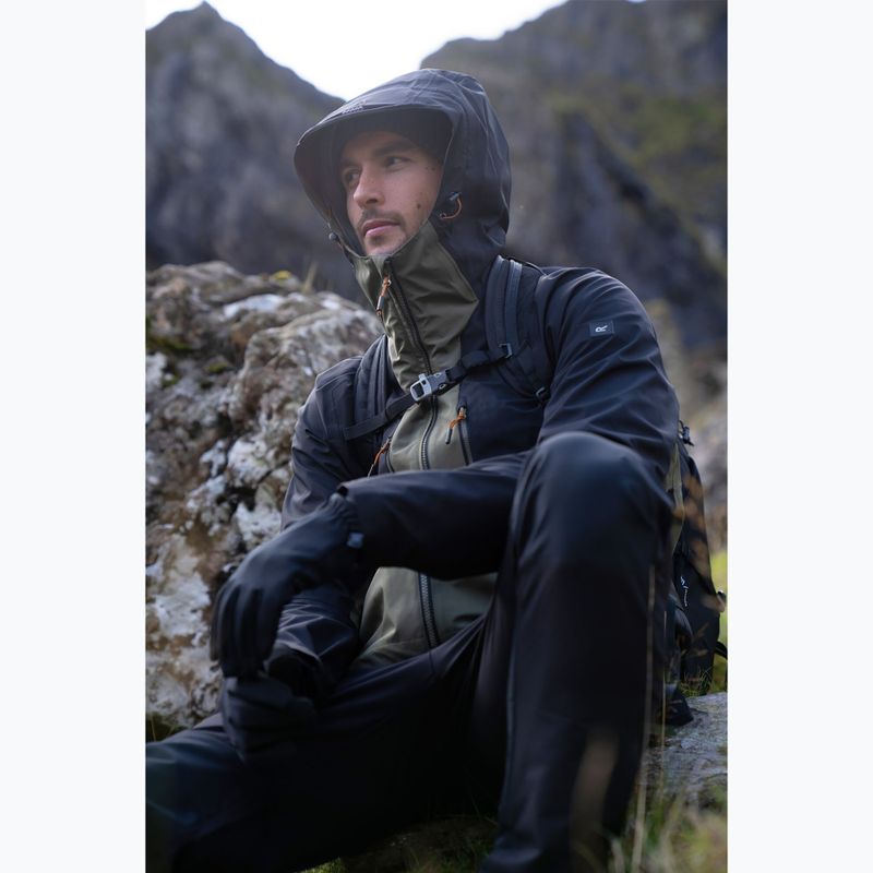 Pánská bunda 3v1 REGATTA Sacramento olive night/black 16