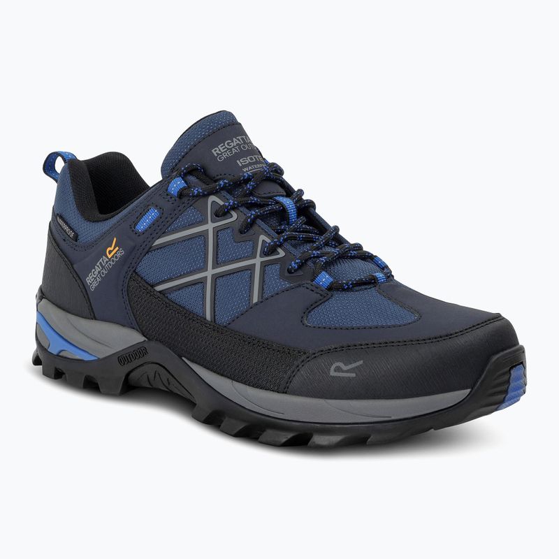 Pánské trekingové boty REGATTA Samaris III Low navy/snorkel blue