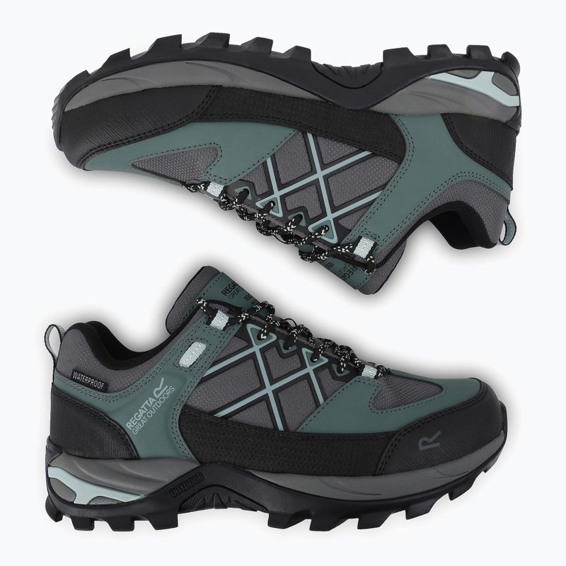 Dámská treková obuv REGATTA Samaris III Low spruce green/granite 5