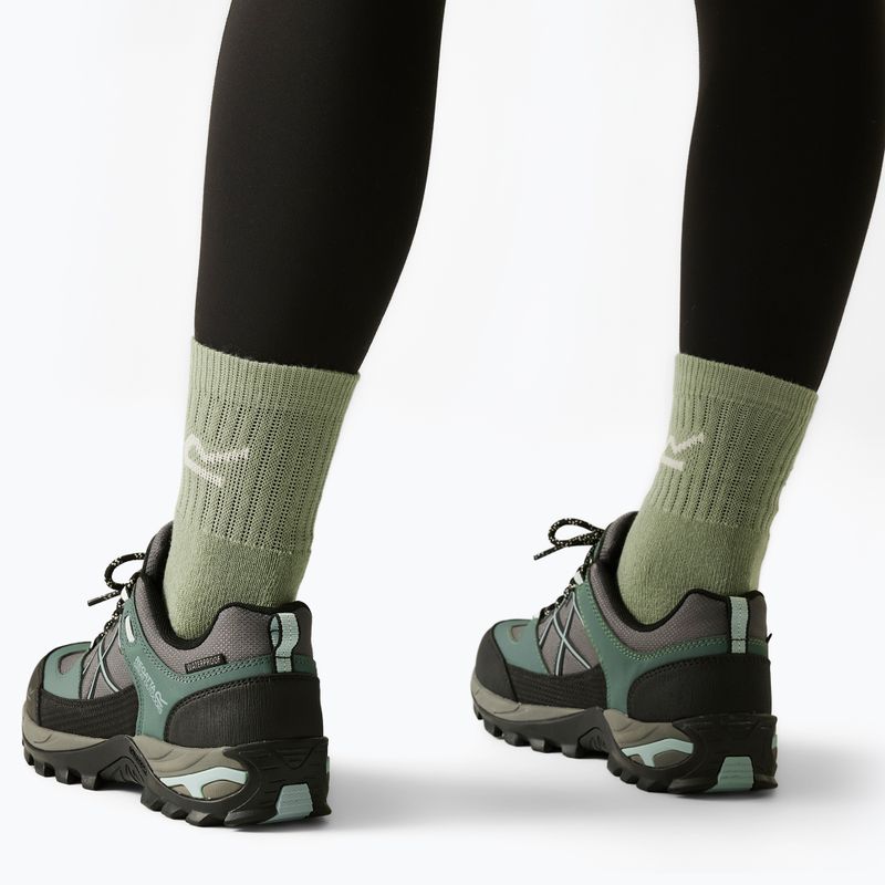 Dámské trekové boty REGATTA Samaris III Low spruce green/granite 17