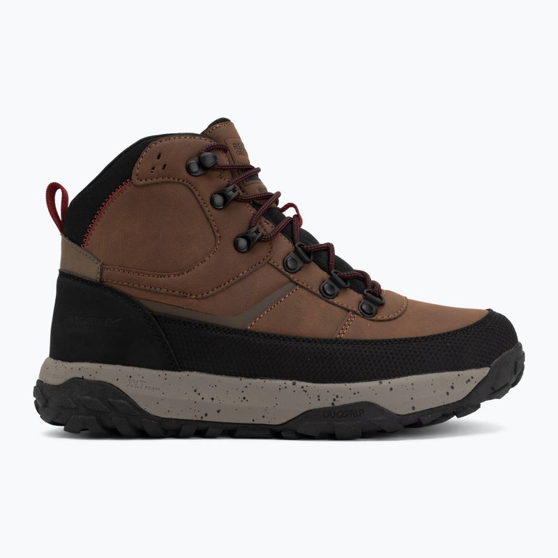 Pánské turistické boty REGATTA Renford brown/rio red 2