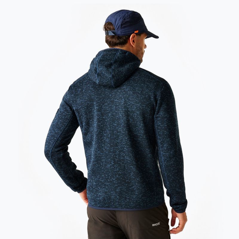 Pánská mikina REGATTA Hooded Newhill moonlight denim 3
