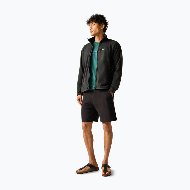 Pánská fleecová mikina REGATTA  Frankie Full Zip Fleece black/black 2