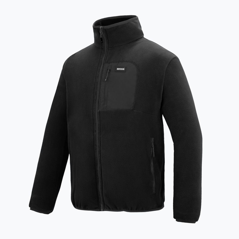 Pánská fleecová mikina REGATTA  Frankie Full Zip Fleece black/black 8