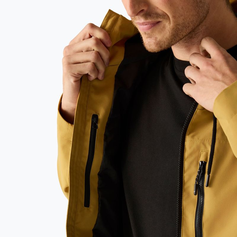 Pánská nepromokavá bunda REGATTA Waterproof Shell Frankie wood brown 8