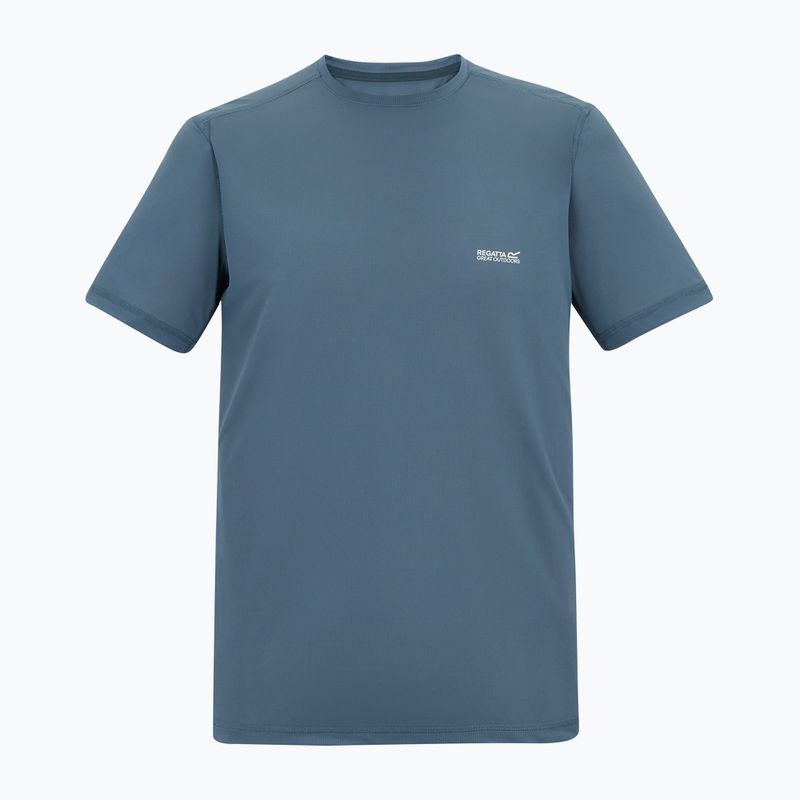 Pánské tričko REGATTA Mindoi Anti Insect china blue 5
