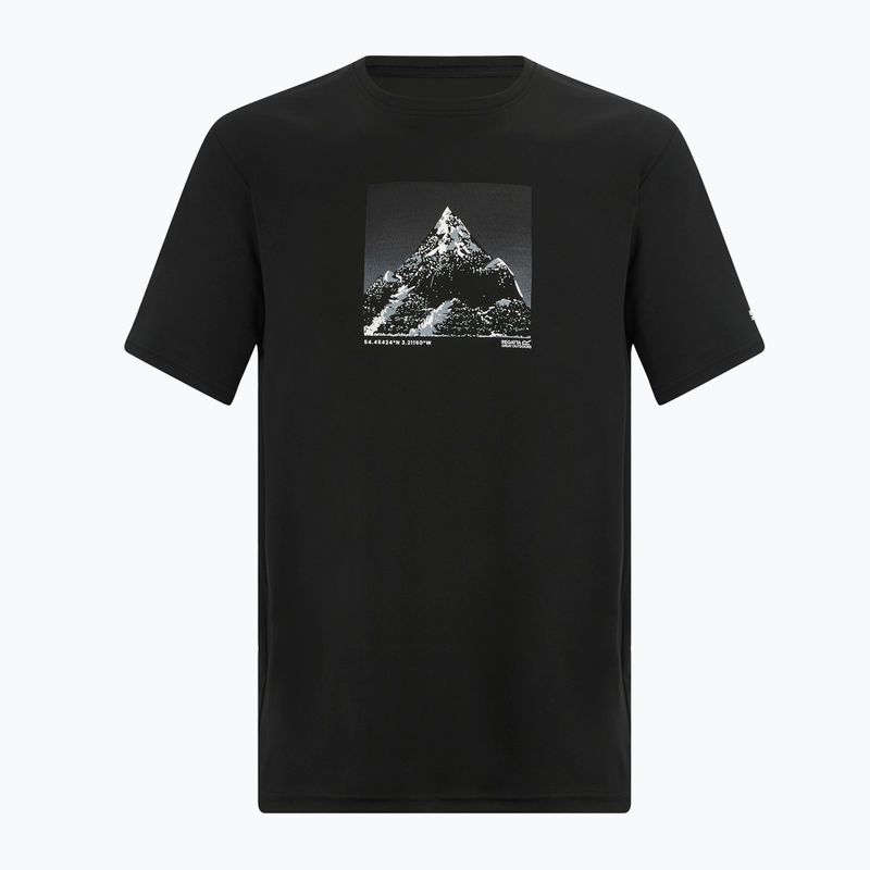 Pánské trekové tričko REGATTA Fingal black 5