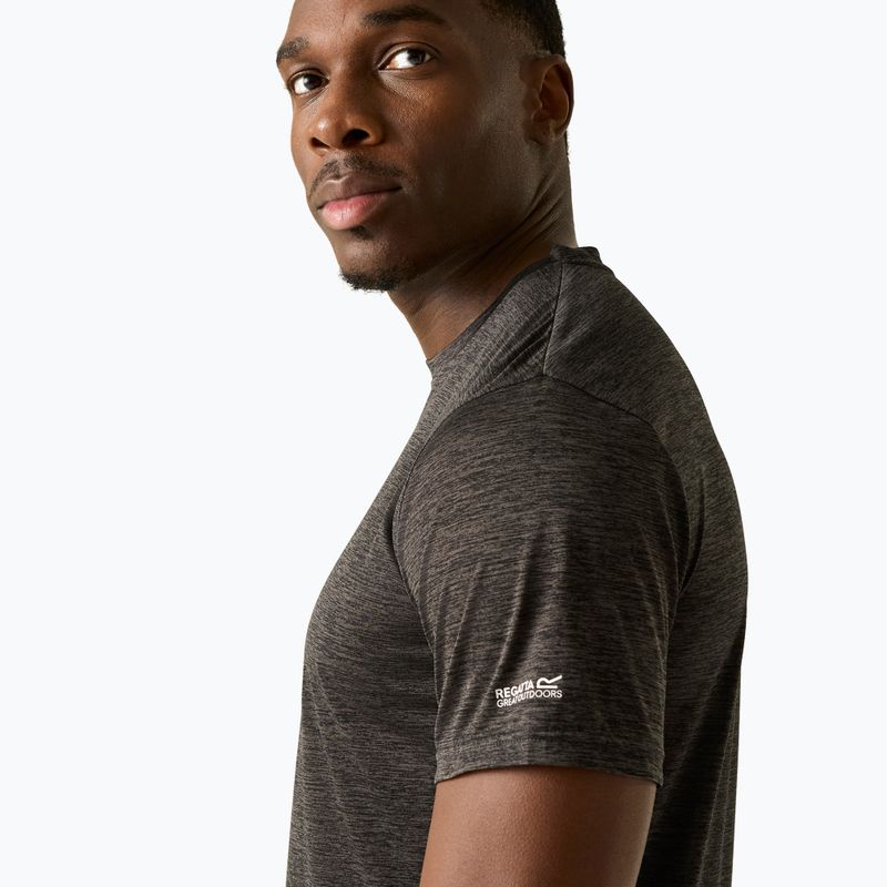 Pánské trekové tričko REGATTA Fingal ash marl 4