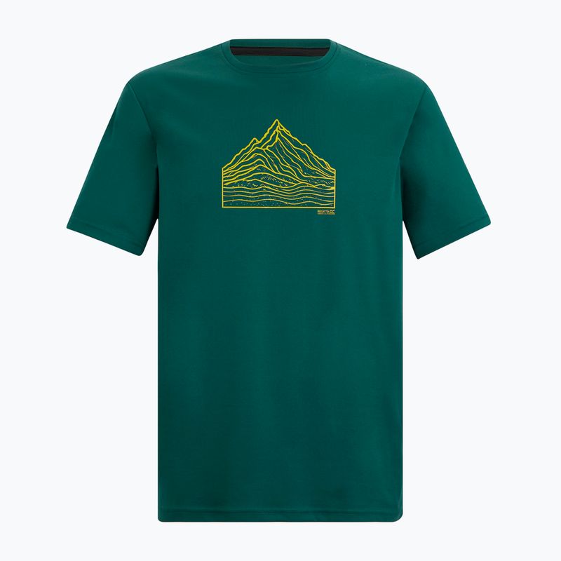 Pánské trekové tričko REGATTA Fingal mediterranea 5