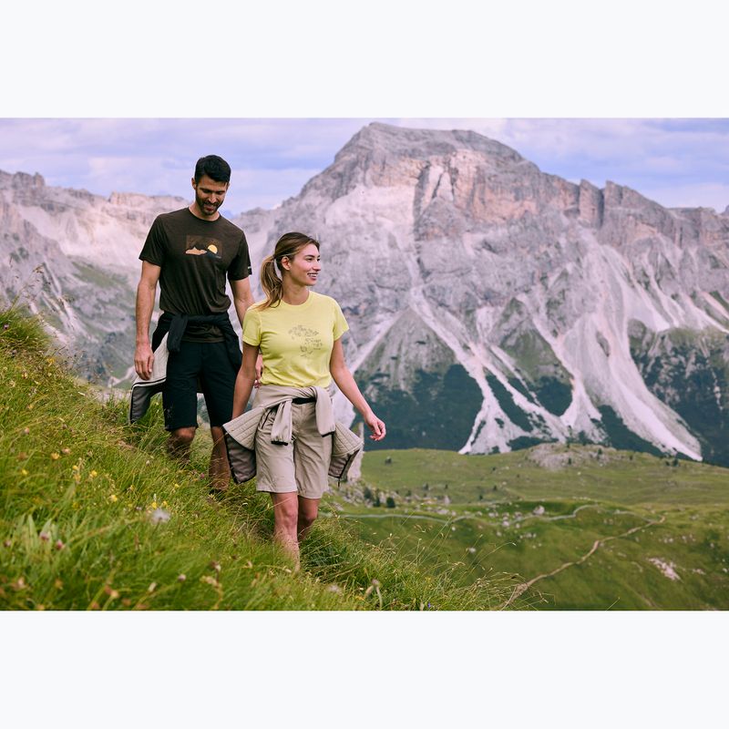 Pánské trekové tričko REGATTA Fingal dark khaki marl 8