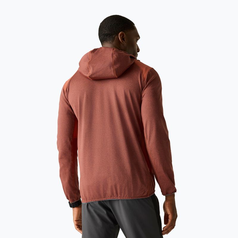 Pánská trekingová mikina REGATTA Finchadale Midlayer brick 3