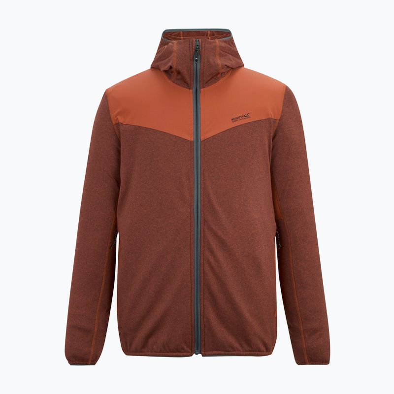 Pánská trekingová mikina REGATTA Finchadale Midlayer brick 6