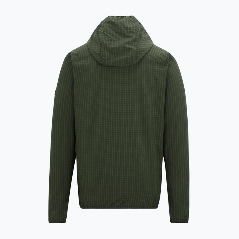 Pánská fleecová mikina REGATTA Alven dark khaki/black 6