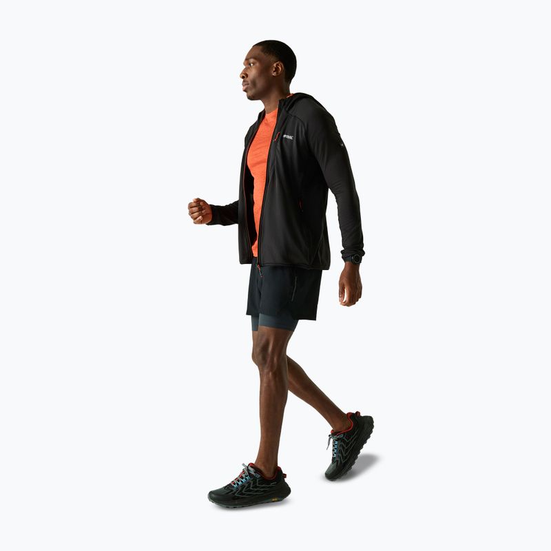 Pánská trekingová mikina REGATTA Kadley Midlayer black 2