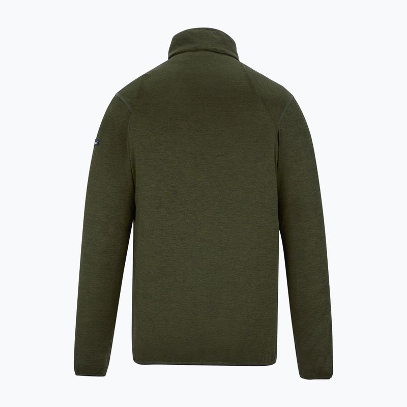 Pánská trekingová mikina REGATTA Hillden Midlayer dark khaki 6