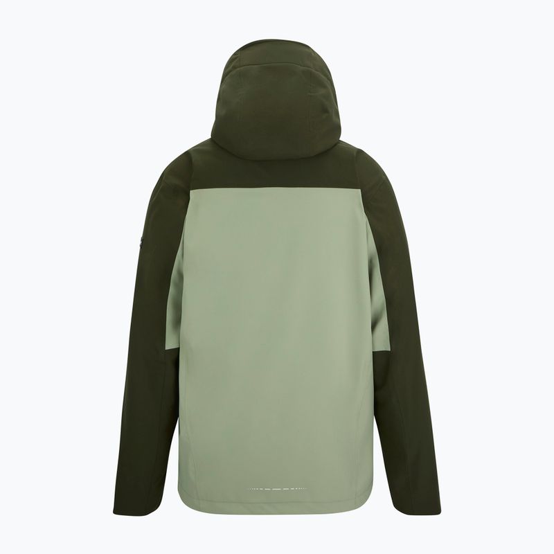 Pánská nepromokavá bunda REGATTA Waterproof Shell Bosfield light sage/dark khaki 10