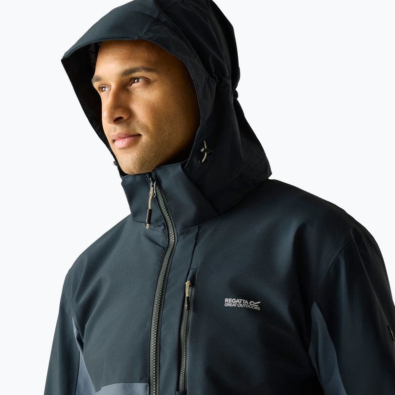 Pánská nepromokavá bunda REGATTA Waterproof Shell Bosfield china blue/night sky 6